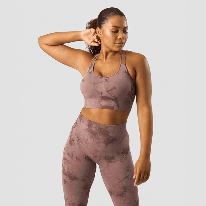 Define Seamless Tie Dye Sport-bh Lila – från ICANIWILL – 160 kr – hos Bodystore