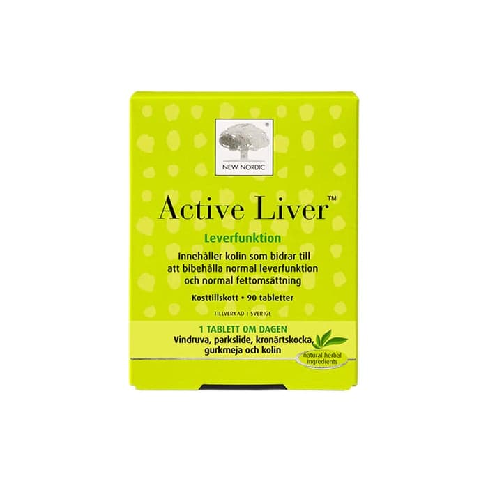Active Liver 90 tabletter från New Nordic – köp hos Bodystore