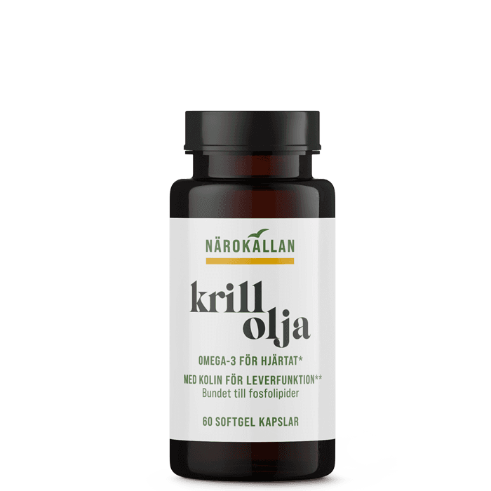 Krillolja 60 kapslar – från Närokällan – 275 kr – hos Bodystore