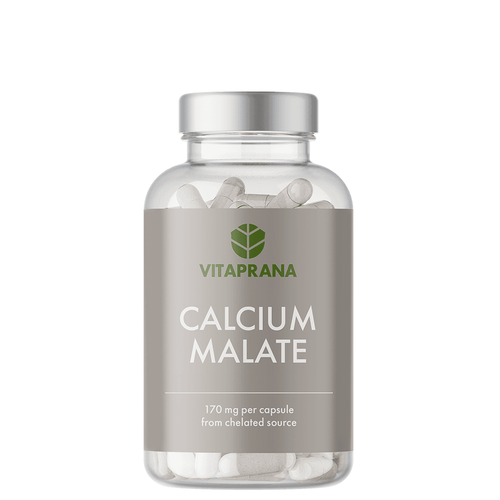 Kalciummalat 100 kapslar – från Vitaprana – 129 kr – hos Bodystore