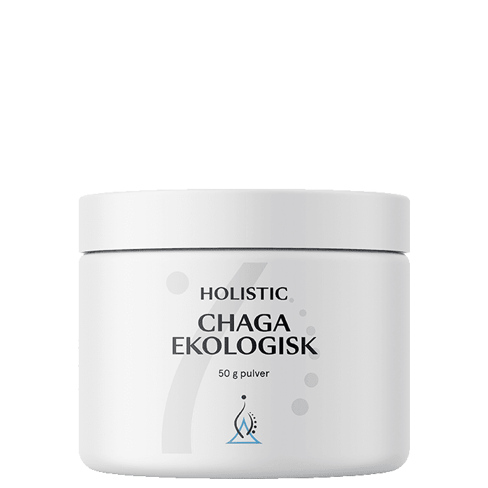 Ekologiskt Chaga-pulver 50 g – från Holistic – 156 kr – hos Bodystore