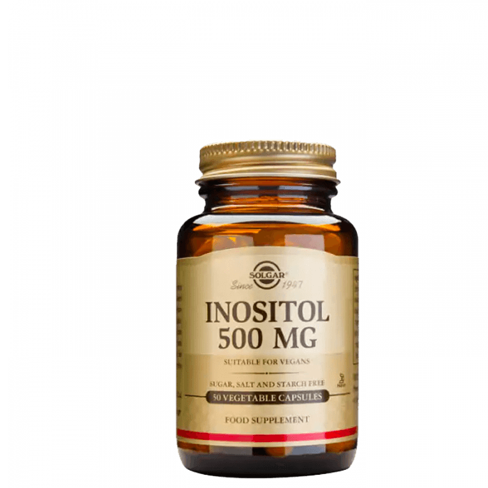 Inositol 500 mg 50 kapslar – från Solgar – 139 kr – hos Bodystore