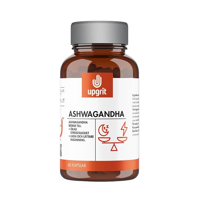 Ashwaganda 60 Kapslar från Upgrit – köp hos Bodystore