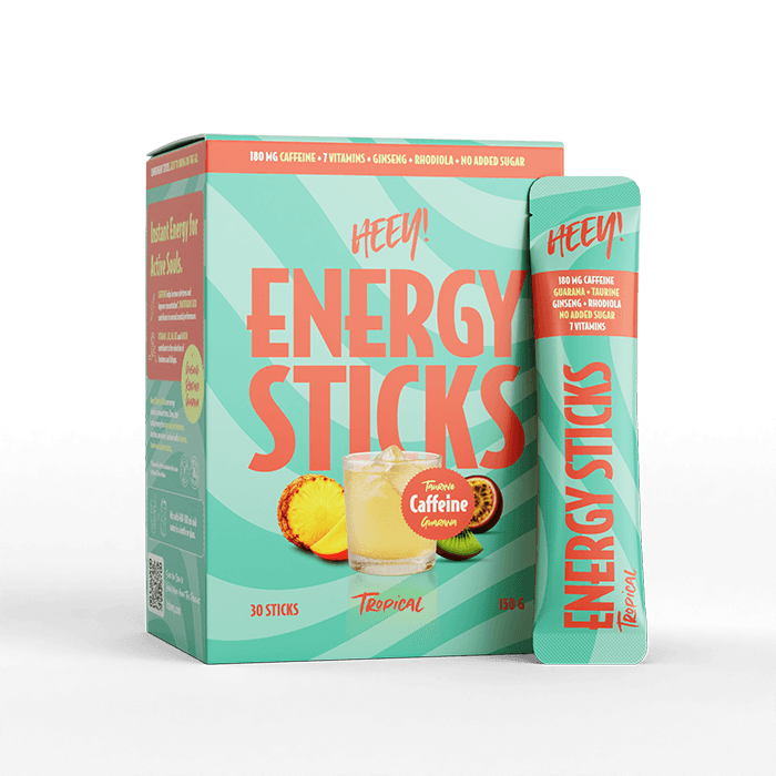 Energy Sticks Koffein + Guarana, 30 st – från Heey! – 283 kr – hos Bodystore