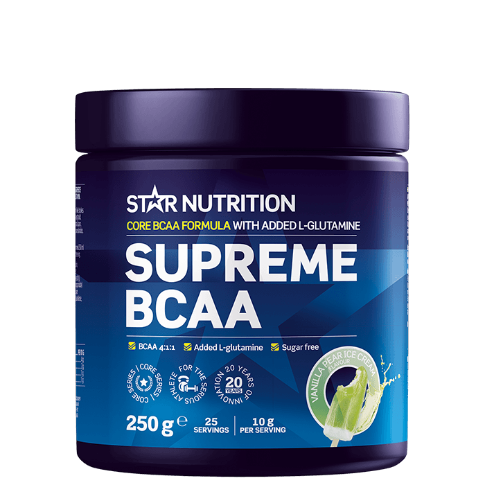 Supreme BCAA Pulver 250 g från Star Nutrition – köp hos Bodystore