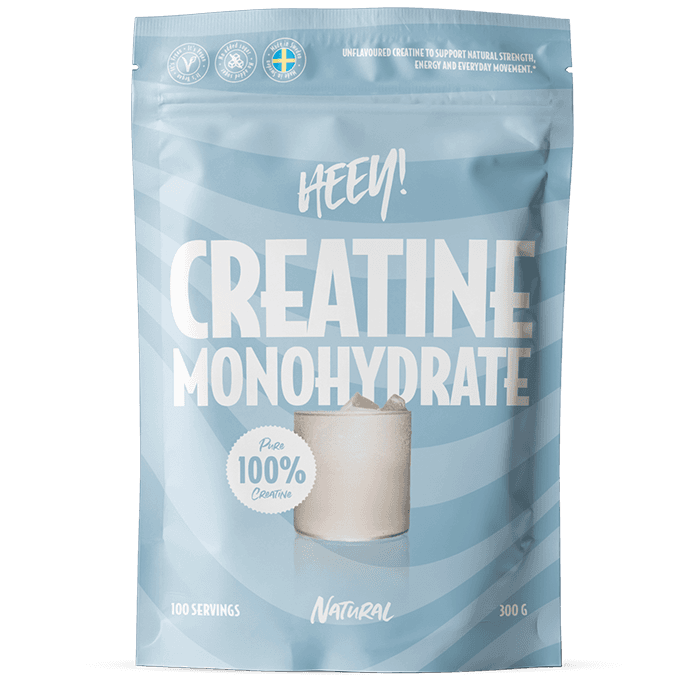 Kreatinmonohydrat Naturell 300 g från Heey! – köp hos Bodystore
