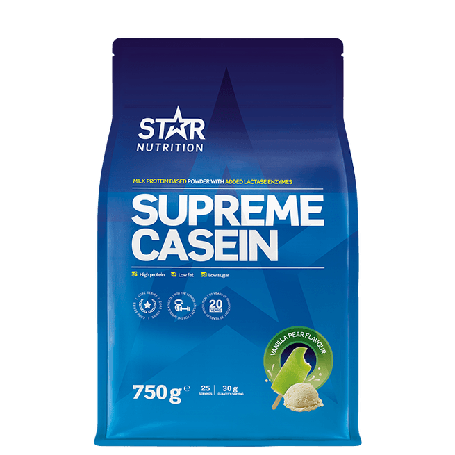 Supreme Kasein 750 g – från Star Nutrition – 279 kr – hos Bodystore