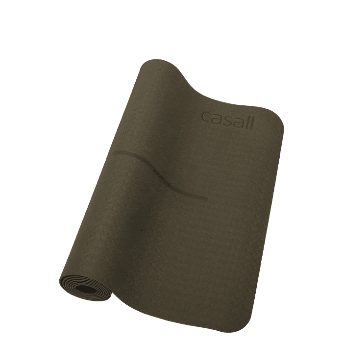 Yogamatta Position 4mm Skogsgrön/Svart – från Casall Sports Prod – 699 kr – hos Bodystore