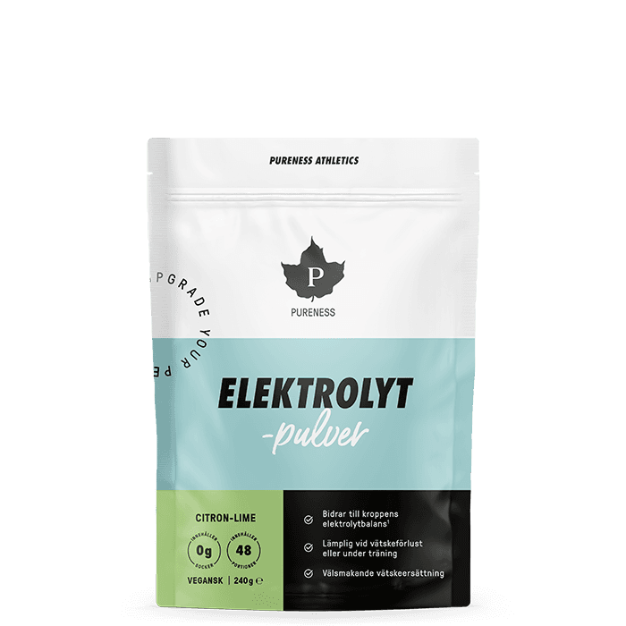 Elektrolytpulver 240 g – från Pureness – 196 kr – hos Bodystore