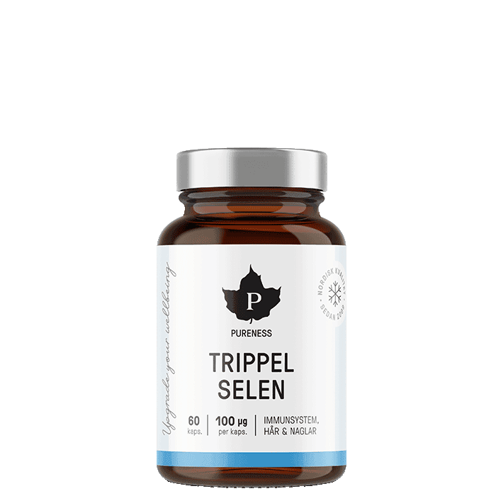 Trippel Selen 60 kapslar från Pureness – köp hos Bodystore