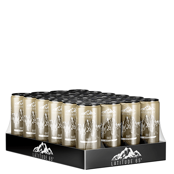 24 x Latitude 65 Energidryck 330 ml – från Latitude 65 – 399 kr – hos Bodystore
