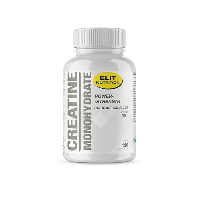 ELIT 100% Creatine Monohydrate 120 caps – från Elit Nutrition – 249 kr – hos Bodystore
