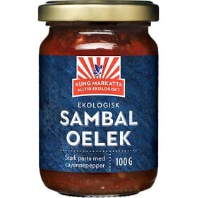 Sambal Oelek 100 g – från Kung Markatta – 35 kr – hos Bodystore