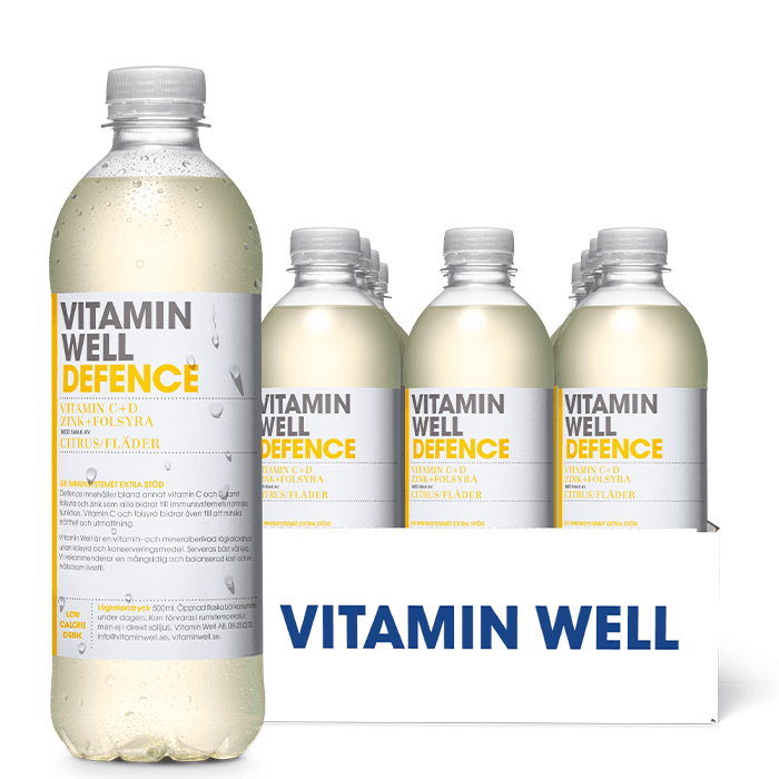 12 x Vitamin Well Vitamindryck 500ml – från Vitamin Well – 229 kr – hos Bodystore