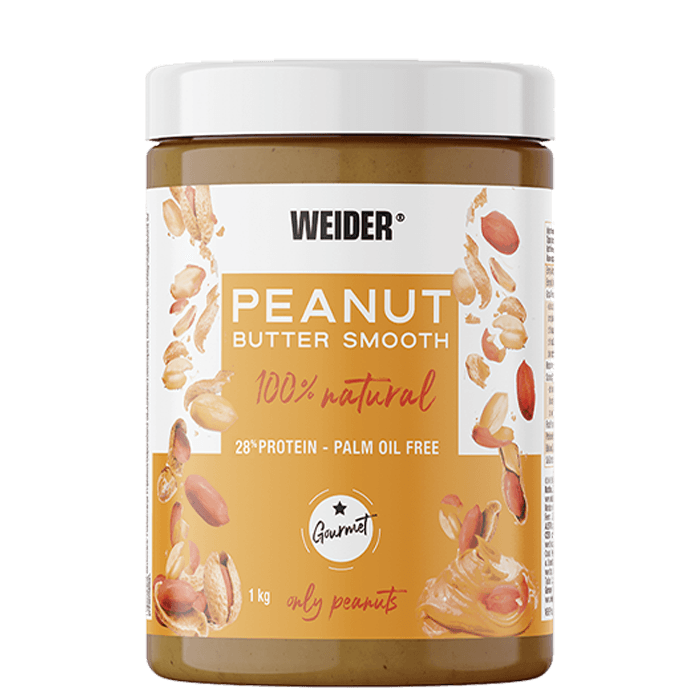 Jordnötssmör 1 kg – från Weider – 129 kr – hos Bodystore