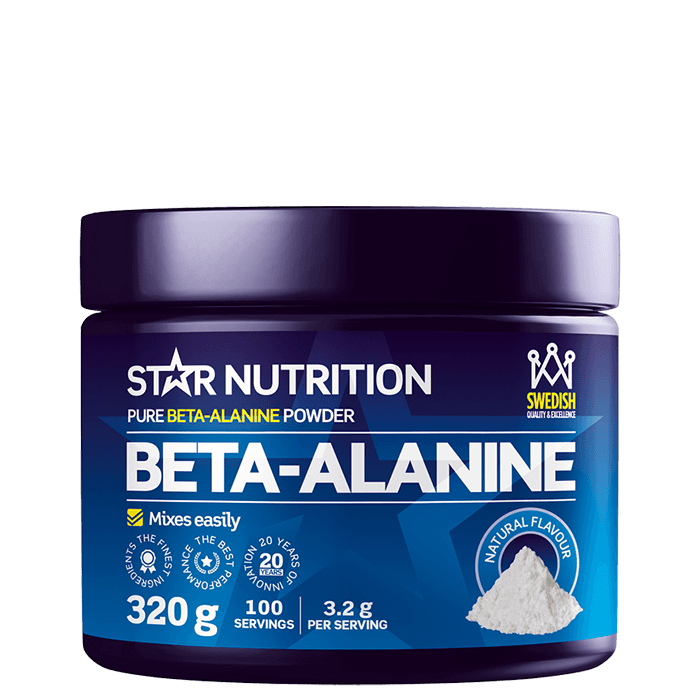 Beta-alanine PWO 320 g – från Star Nutrition – 169 kr – hos Bodystore