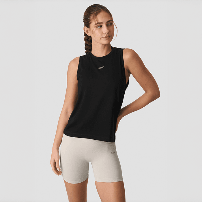Define Loose Linne Svart från ICANIWILL – köp hos Bodystore