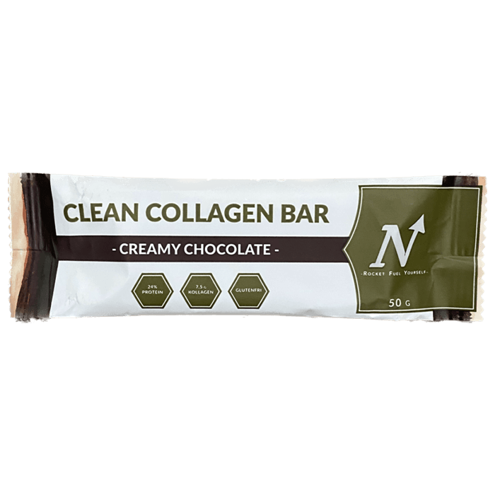 Clean Collagen Bar 50 g Creamy Chocolate – från Nyttoteket – 21 kr – hos Bodystore