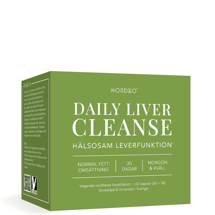 Daily Liver Cleanse 60 kapslar – från Nordbo – 399 kr – hos Bodystore