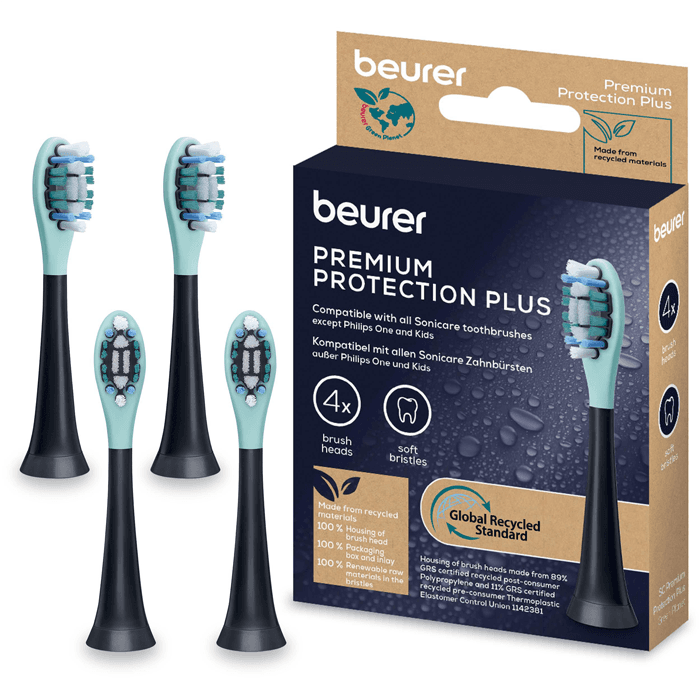 SC Protection Plus Borsthuvuden 4-pack – från Beurer – 299 kr – hos Bodystore