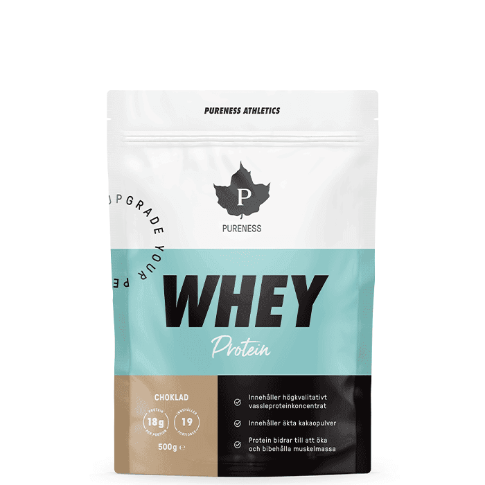 Athletics Vassleprotein Choklad 500 g – från Pureness – 175 kr – hos Bodystore