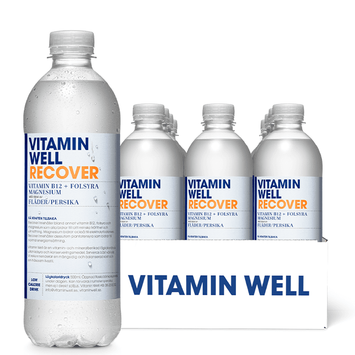 12 x Vitamin Well Vitamindryck 500ml – från Vitamin Well – 229 kr – hos Bodystore