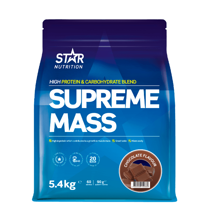 Supreme Mass Gainer 5400 g – från Star Nutrition – 799 kr – hos Bodystore