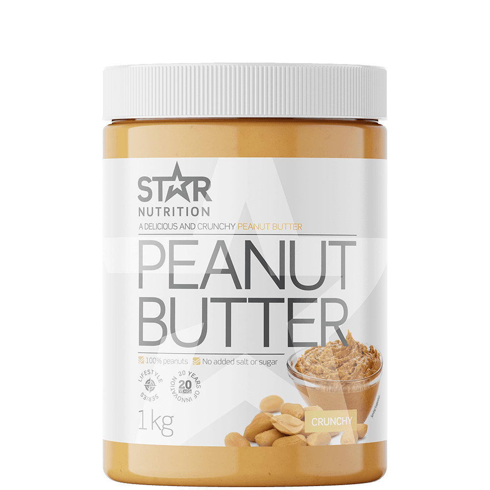 Jordnötssmör 1 kg – från Star Nutrition – 119 kr – hos Bodystore