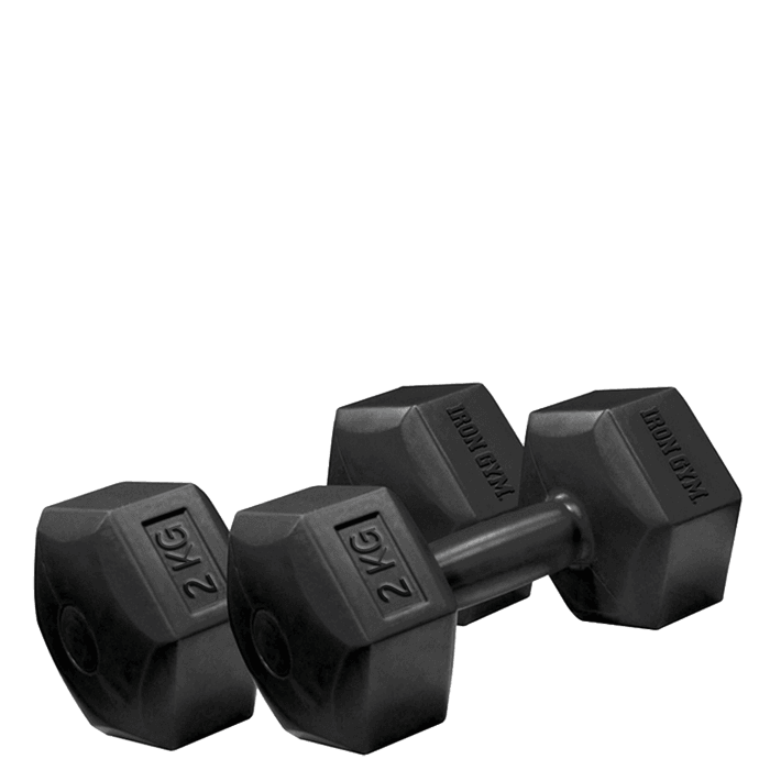 Hex Hantlar Par från Iron Gym – köp hos Bodystore