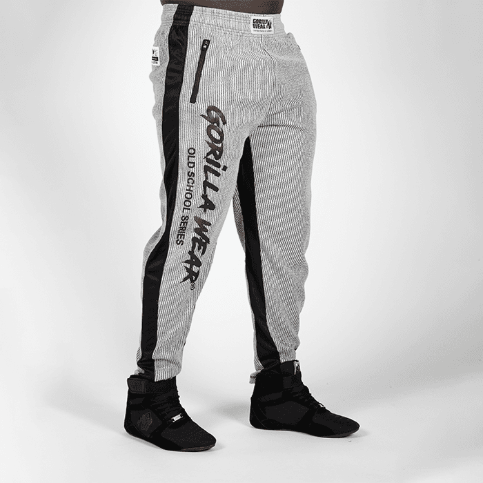 Augustine Old School Pants, Grey – från Gorilla Wear – 549 kr – hos Bodystore