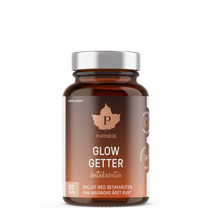 Glow Getter Betakaroten 60 kapslar – från Pureness – 175 kr – hos Bodystore