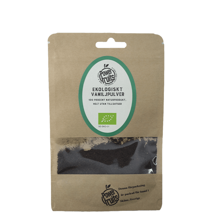 Ekologiskt Vaniljpulver 10 g – från Powerfruits – 79 kr – hos Bodystore