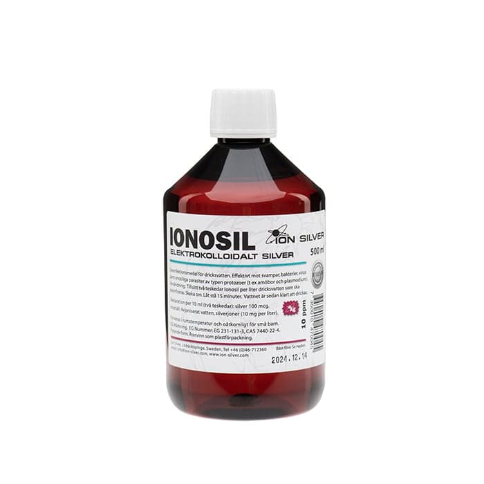 Kolloidalt Silver 500 ml – från Ion Silver – 149 kr – hos Bodystore