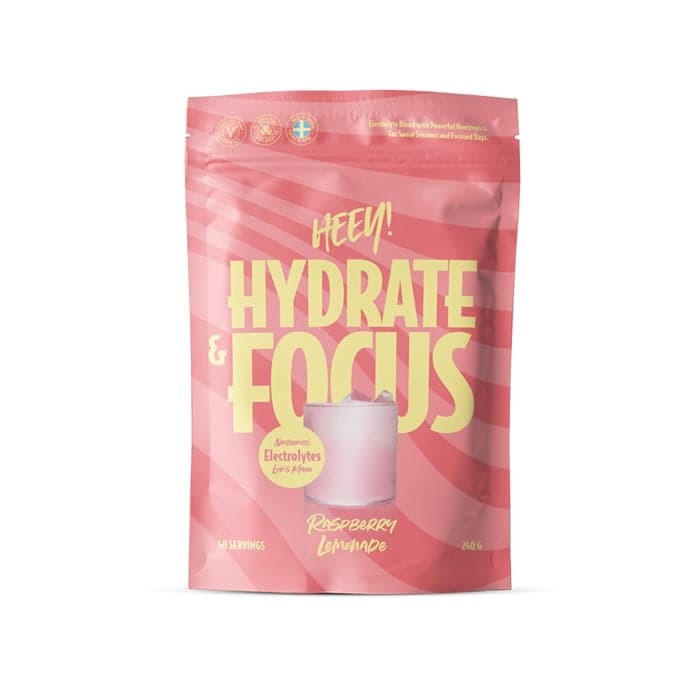 Hydrate & Focus Elektrolyter 240 g – från Heey! – 241 kr – hos Bodystore