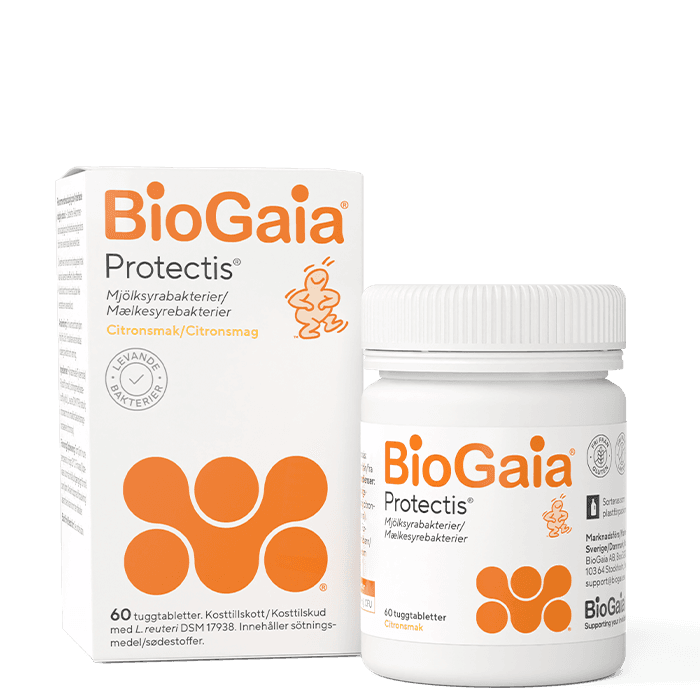 Protectis 60 tuggtabletter – från BioGaia – 175 kr – hos Bodystore