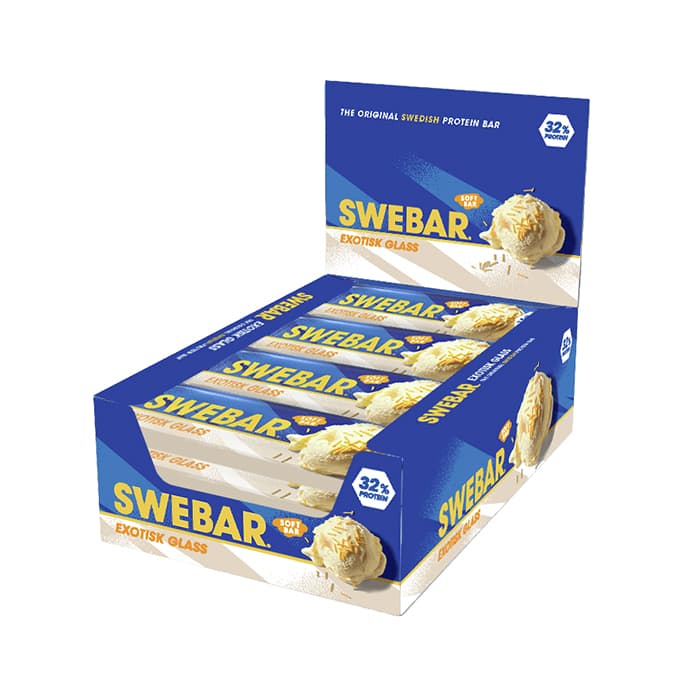 15 x Swebar Proteinbar 55 g från Dalblads – köp hos Bodystore