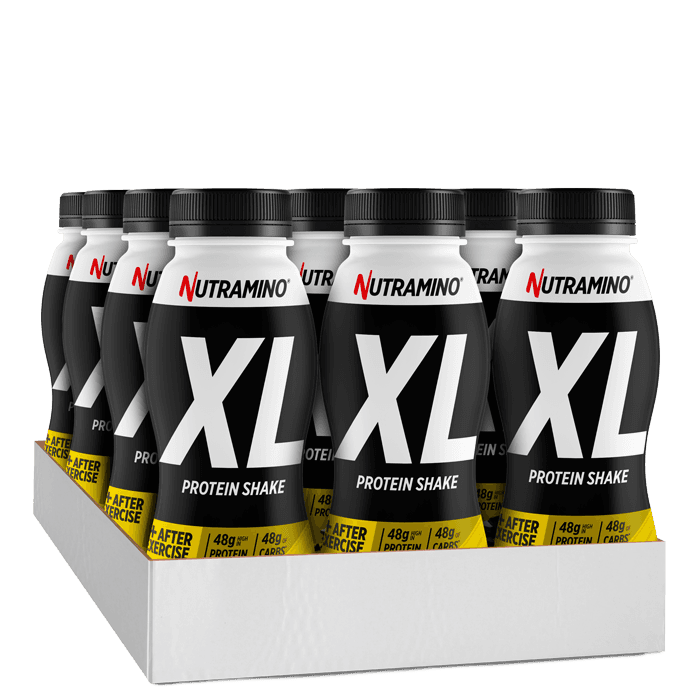 12 x Nutramino Protein XL Shake, 475 ml – från Nutramino Fitness Nutrition – 469 kr – hos Bodystore