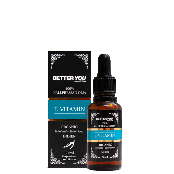 Kallpressad E-vitaminolja 30 ml – från Better You – 164 kr – hos Bodystore