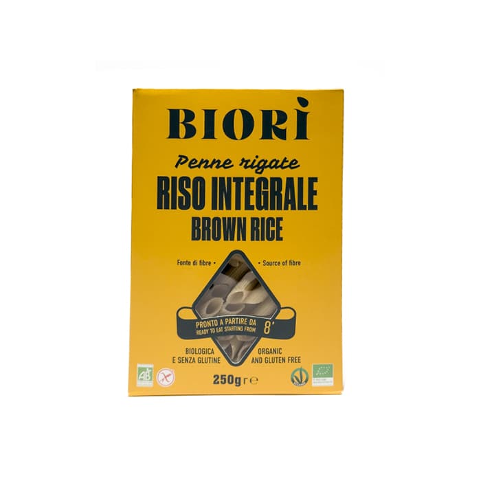 Rårispasta Penne Glutenfri 250 g – från Biori – 31 kr – hos Bodystore