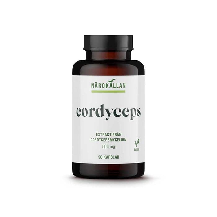 Cordyceps 90 kapslar – från Närokällan – 295 kr – hos Bodystore