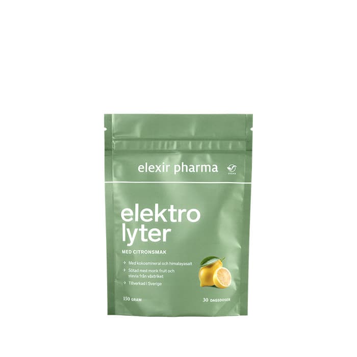 Elektrolyter Citron 150 gram från Elexir Pharma – köp hos Bodystore