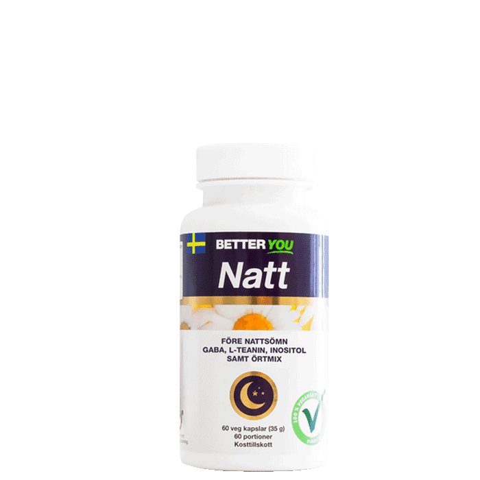 Natt 60 kapslar – från Better You – 259 kr – hos Bodystore