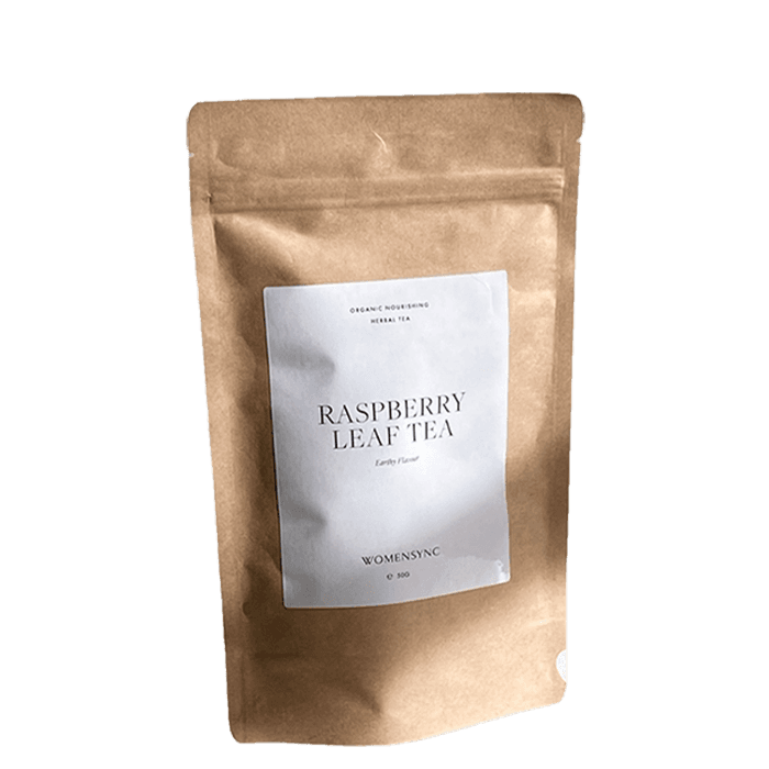 Raspberry Leaf Te 50 g från Womensync – köp hos Bodystore
