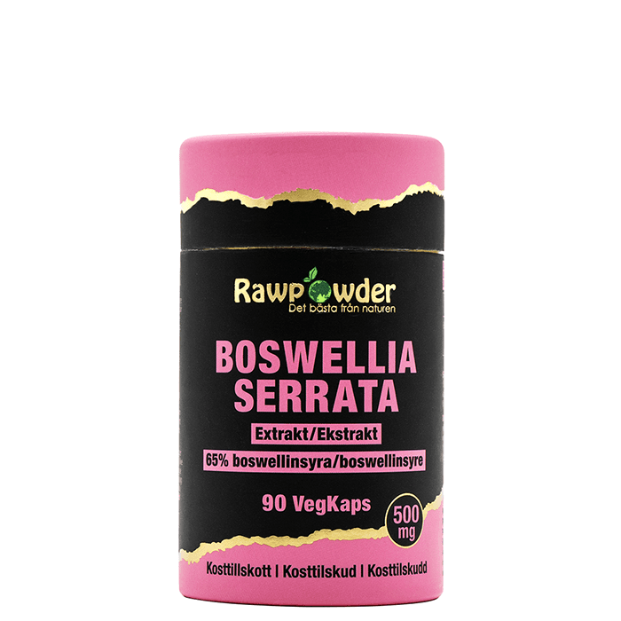 Boswellia Extrakt 500 mg 90 kapslar – från Rawpowder – 166 kr – hos Bodystore