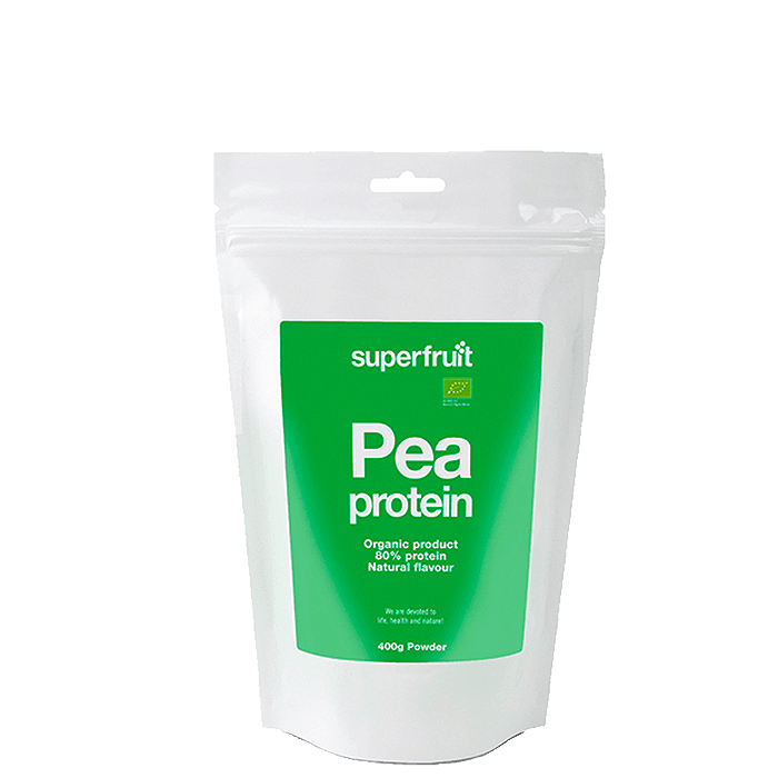 Ärtprotein EKO 400 g från Superfruit – köp hos Bodystore