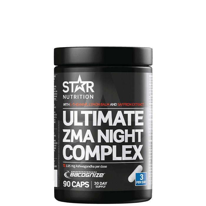 Ultimate ZMA Night Complex 90 Kapslar – från Star Nutrition – 399 kr – hos Bodystore