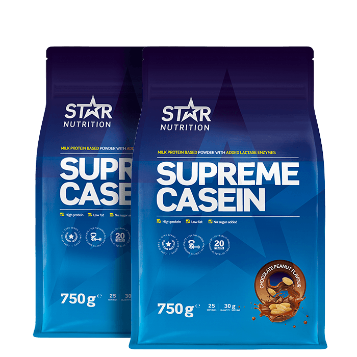 2 x Supreme Kasein – från Star Nutrition – 489 kr – hos Bodystore