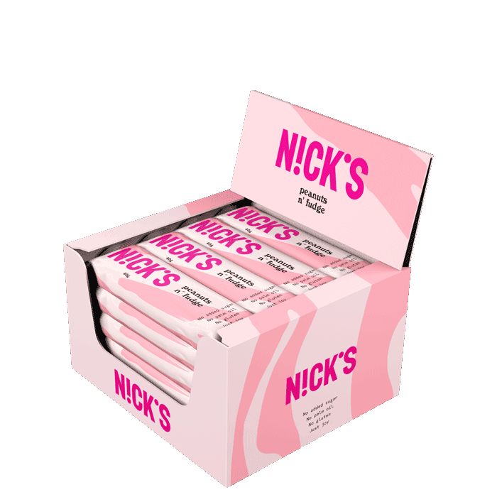 15 x NICKS Chokladbars 40 g – från Nicks – 199 kr – hos Bodystore