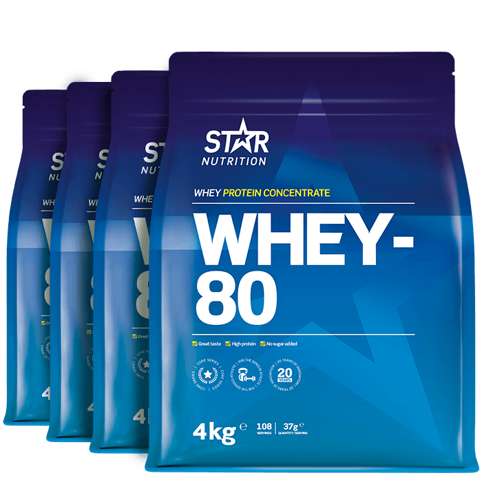 BIG BUY Whey-80 Vassleprotein 16 kg – från Star Nutrition – 3999 kr – hos Bodystore