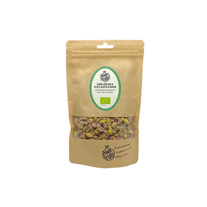 Ekologiska Pistagekärnor 250 g från Powerfruits – köp hos Bodystore
